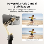 DJI Osmo Mobile 7P smartphone gimbal with advanced 3 axis stabilization technology