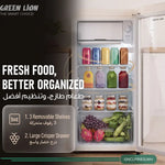 Green Lion 83L White Mini Fridge for Food and Drinks Qatar