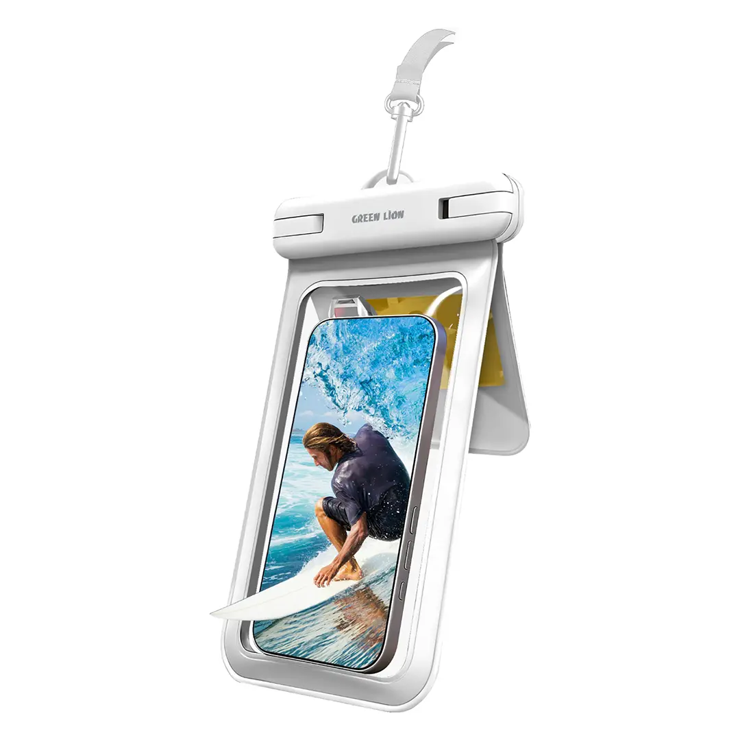 Green Lion Aqua Duo Pouch White Qatar