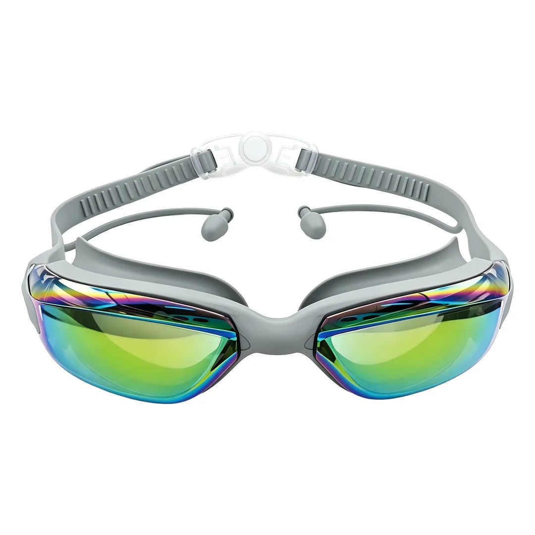 Green Lion AquaVision Pro Swimming Goggles Gray Qatar