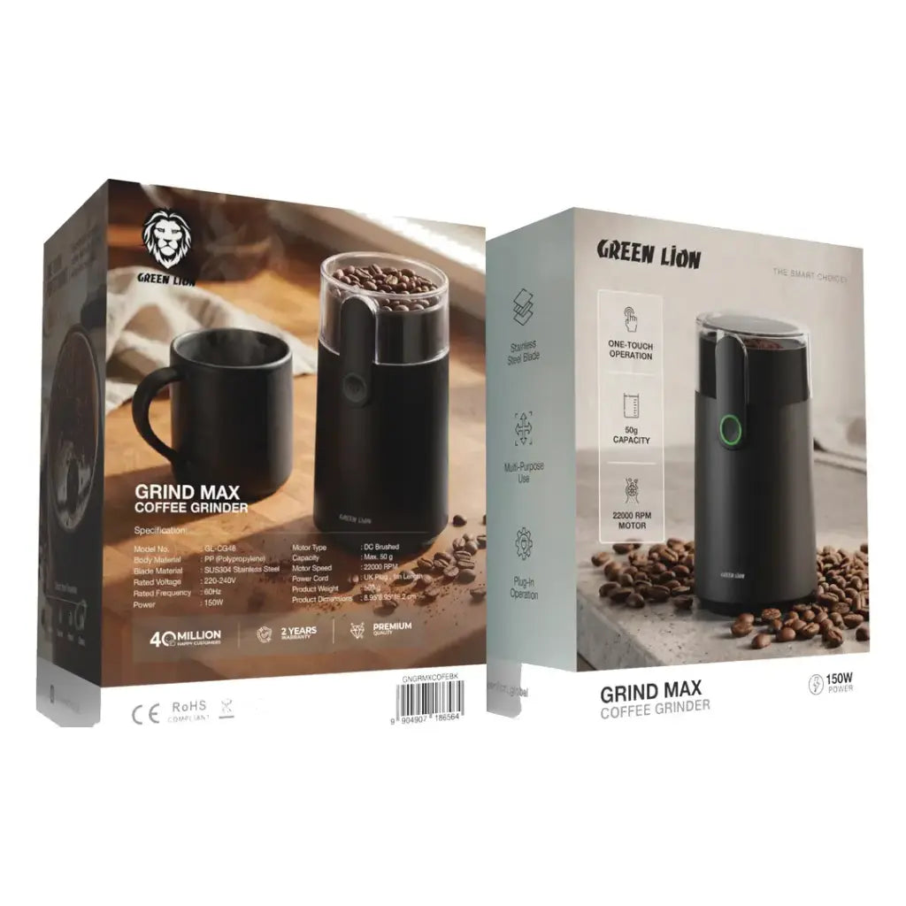 Green Lion Black Coffee Grinder for Fresh Coffee Beans Qatar