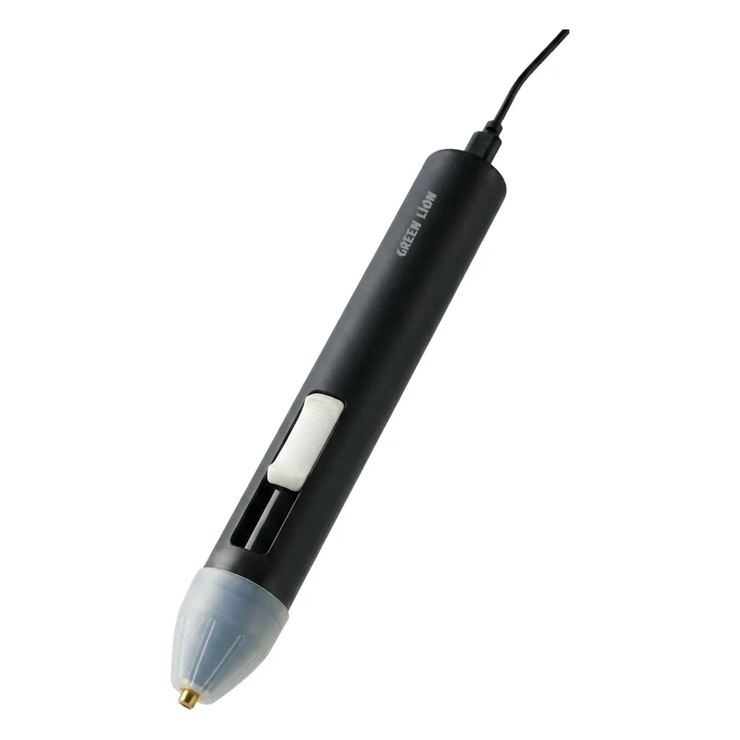 Green Lion Electric Glue Pen with Multi-Color Glue Sticks Black Qatar