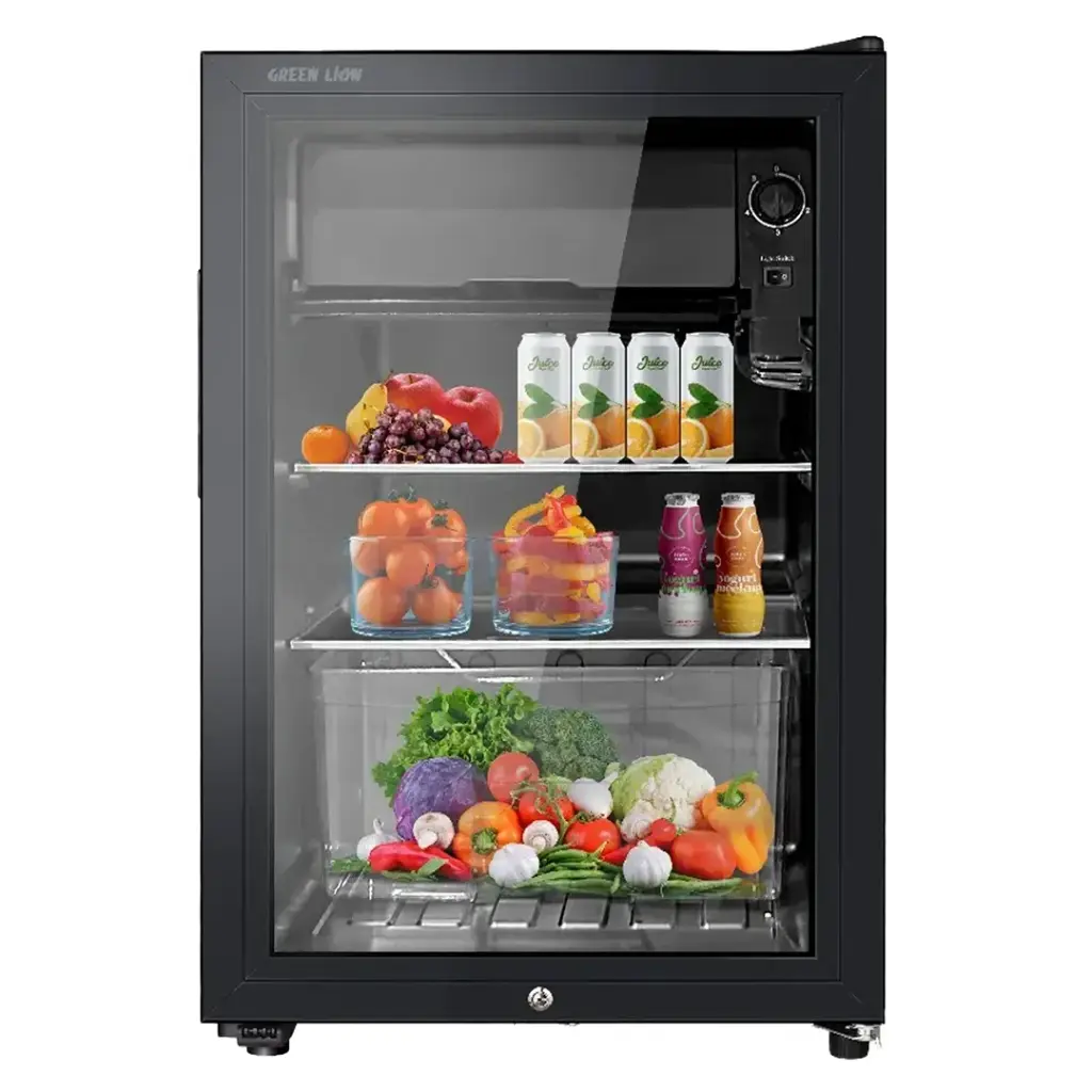 Green Lion GMF-63 Mini Refrigerator 63L Black Qatar