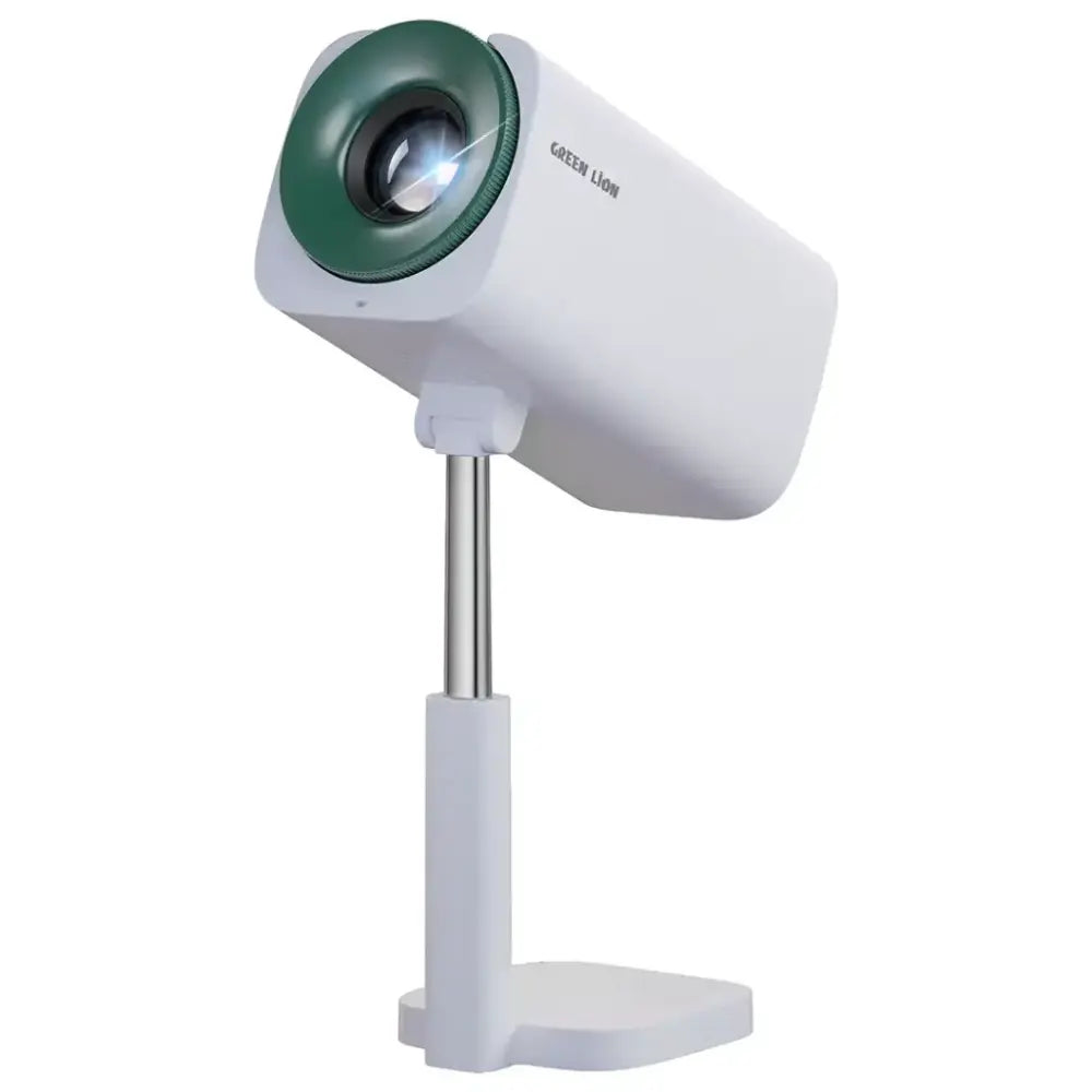 Green Lion Nova Smart Projector with FHD support and portable stand design