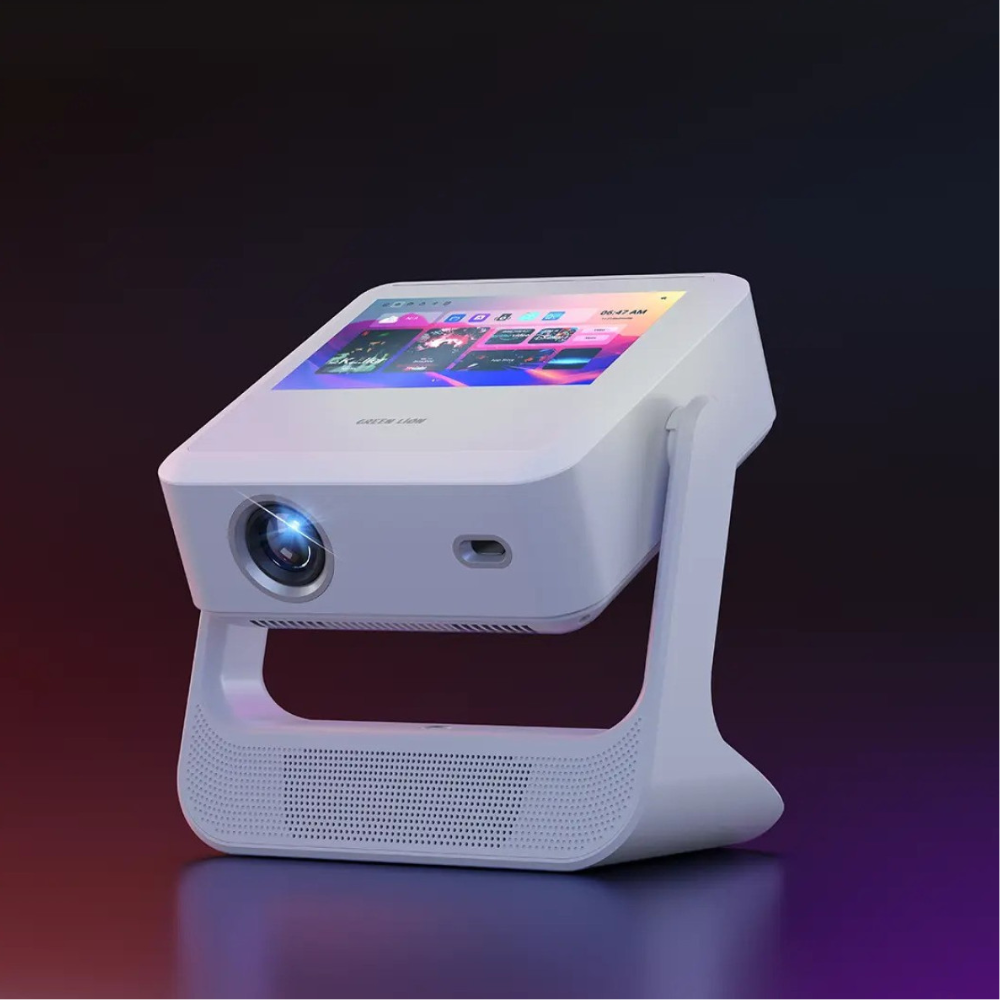 Green Lion Orion 2 smart projector with Android 12 auto focus and touch screen display