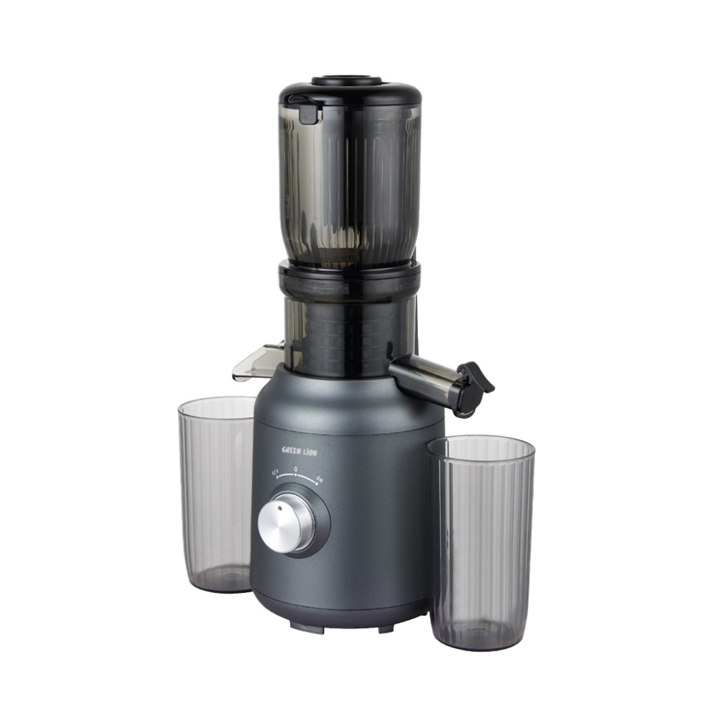 Green Lion slow juicer black color with pure copper motor and cold press technology