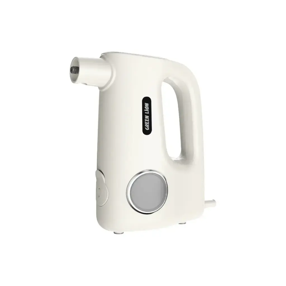 Green Lion Vapor Pro Steam Cleaner 1200W beige handheld steam cleaner front view