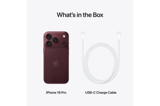 iPhone 18 Pro Max Burgundy 512GB Apple Smartphone Qatar
