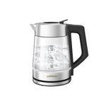 LePresso Black Glass Kettle with Multi-Temperature Control Qatar