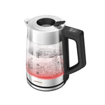 LePresso Multi-Temperature Illuminated Glass Kettle Black Qatar