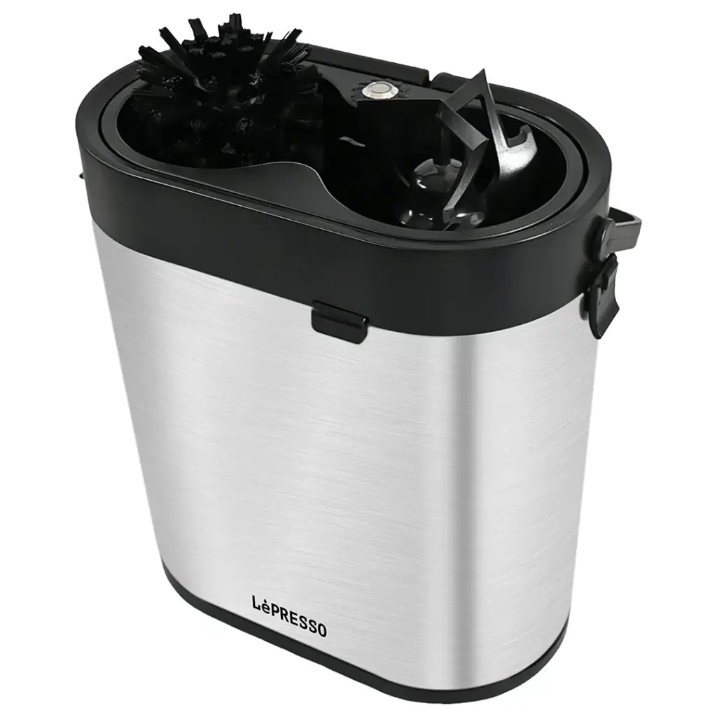 LePresso Portafilter Cleaner Machine Silver for Espresso Equipment Qatar