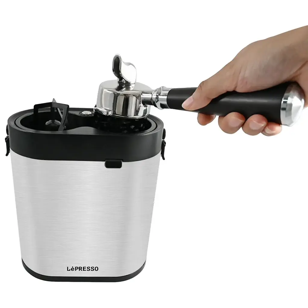 LePresso Sterilix Espresso Portafilter Cleaner Silver Qatar
