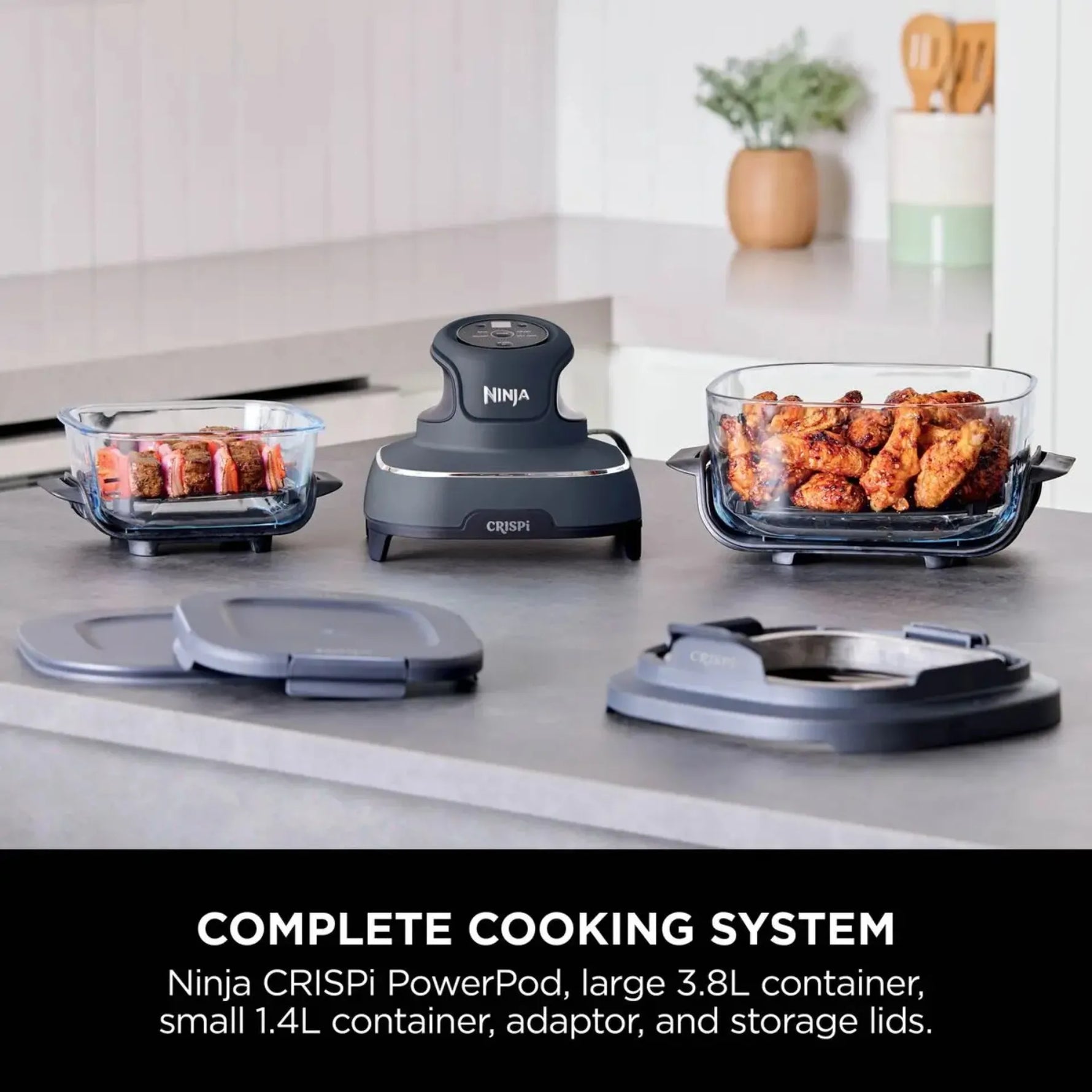 Ninja Crispi Air Fryer with Glass Cooking Container Qatar