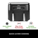 Ninja Foodi Dual Zone Air Fryer with Two Independent Cooking Baskets Qatar
