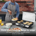 Ninja Sizzle Pro XL GX100 Griddle with Edge to Edge Heating Qatar