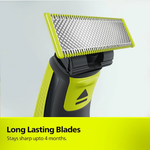 Philips OneBlade replaceable blade designed for long-lasting shaving performance