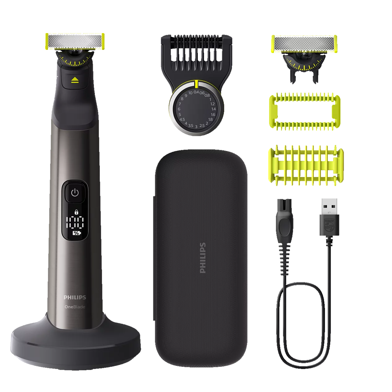Philips QP6652/61 OneBlade Pro 360 Grey Qatar