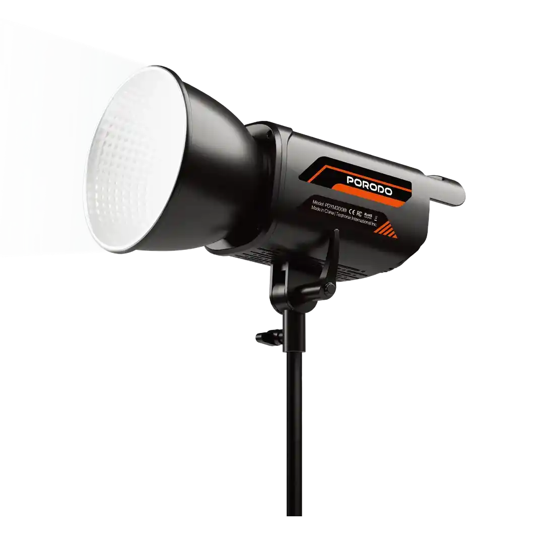 Porodo Cannes Studio Professional Live Photography Light Black Qatar