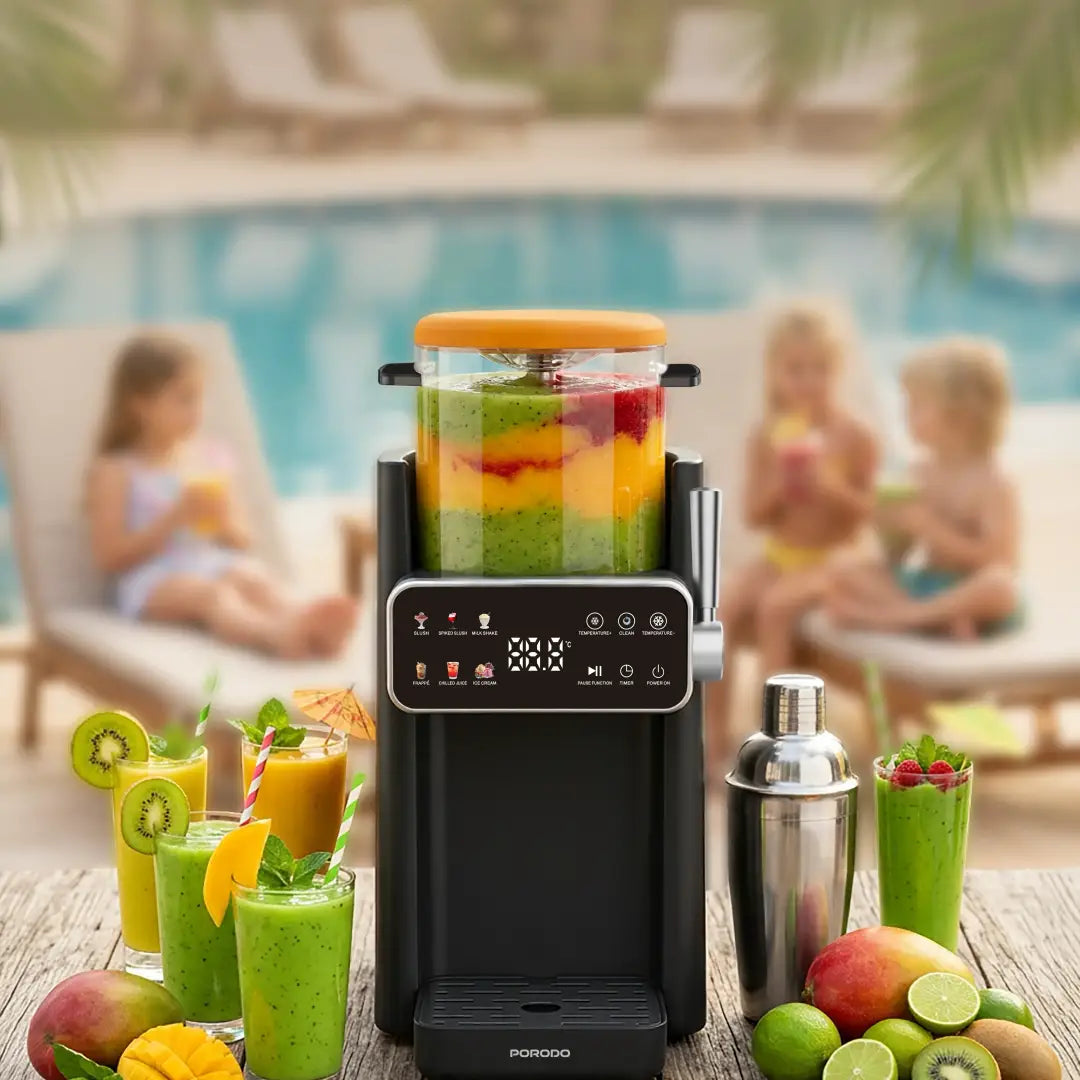 Porodo Frappé Ice Cream Maker for Homemade Frozen Desserts Qatar