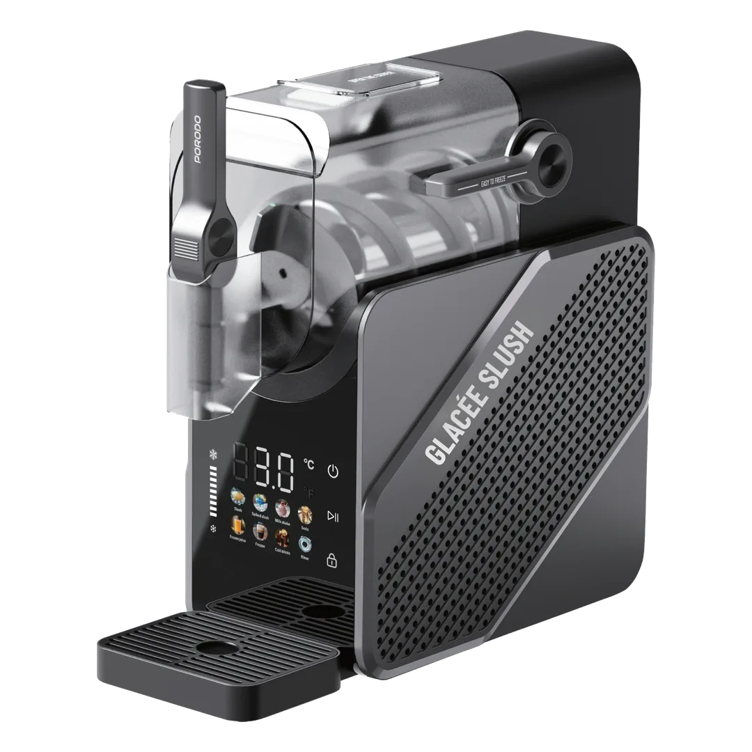 Porodo Glacee 2 in 1 Slushie and Ice Cream Maker Black Qatar
