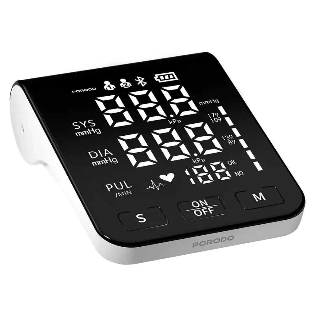 Porodo LiveOn Digital Blood Pressure Monitor Qatar