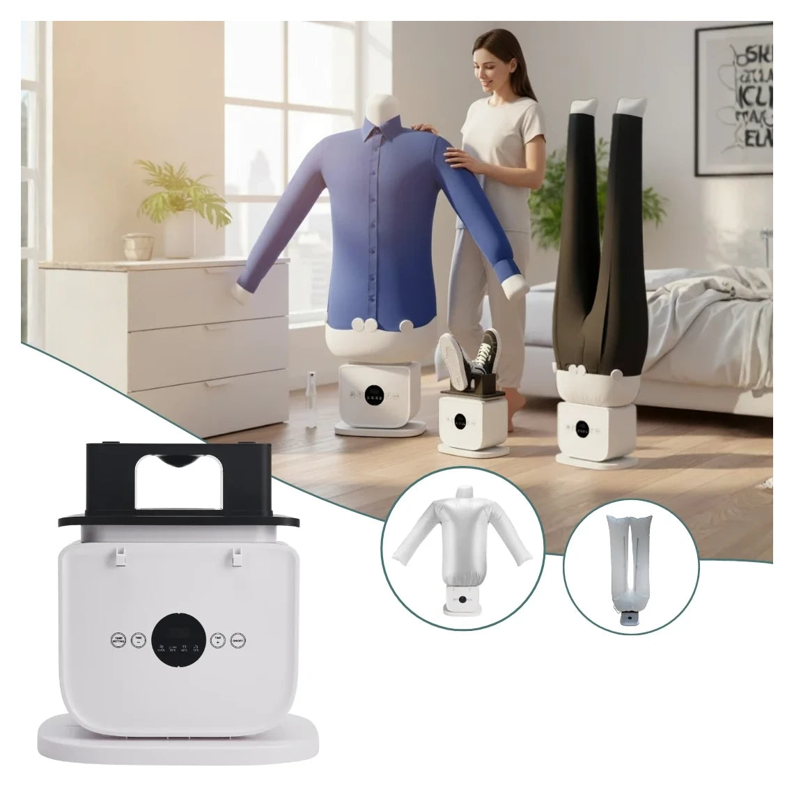 Portable Electric Clothes Dryer 1400W Qatar