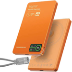 Powerology MagVolt 5000mAh magnetic power bank in orange with wireless charging support