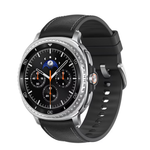 Samsung Galaxy Watch 8 Classic 46mm smartwatch displaying advanced fitness and health tracking features