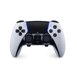 Sony PlayStation 5 DualSense wireless controller front view with adaptive triggers and haptic feedback