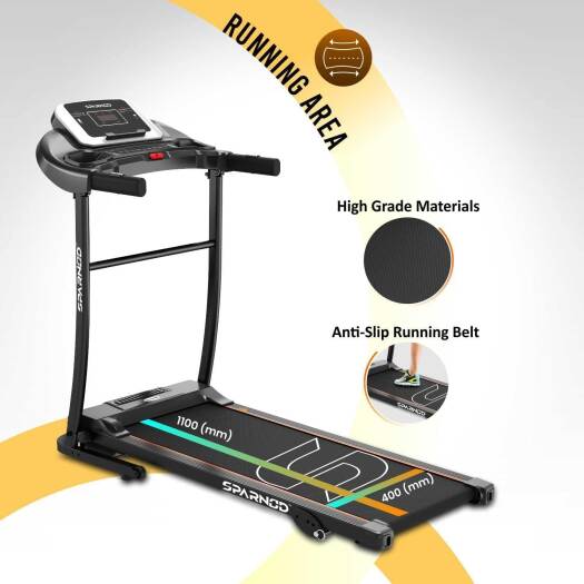 Sparnod STH-1250 Treadmill Home Workout Equipment Qatar